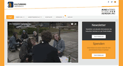 Desktop Screenshot of kulturbuero-sachsen.de